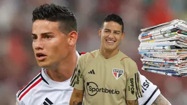 Lo que reveló la prensa brasileña sobre James Rodríguez en el nuevo Sao Paulo