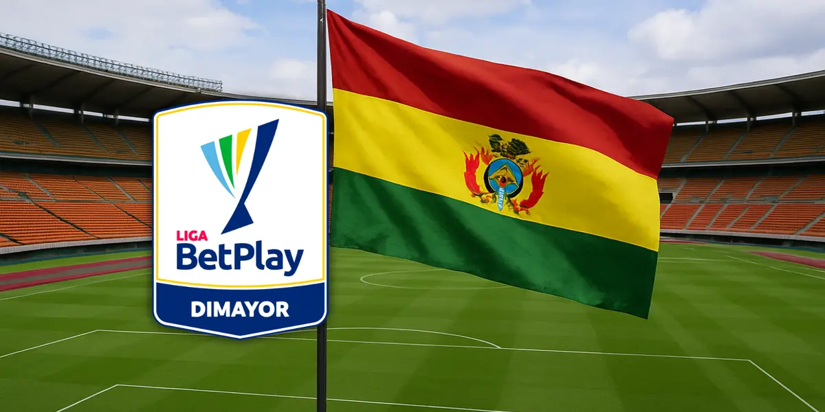 ¿Lo sabías? Mira los bolivianos que triunfaron en la Liga Betplay años atras Foto: Creada con Chat GPT y Escudoteca