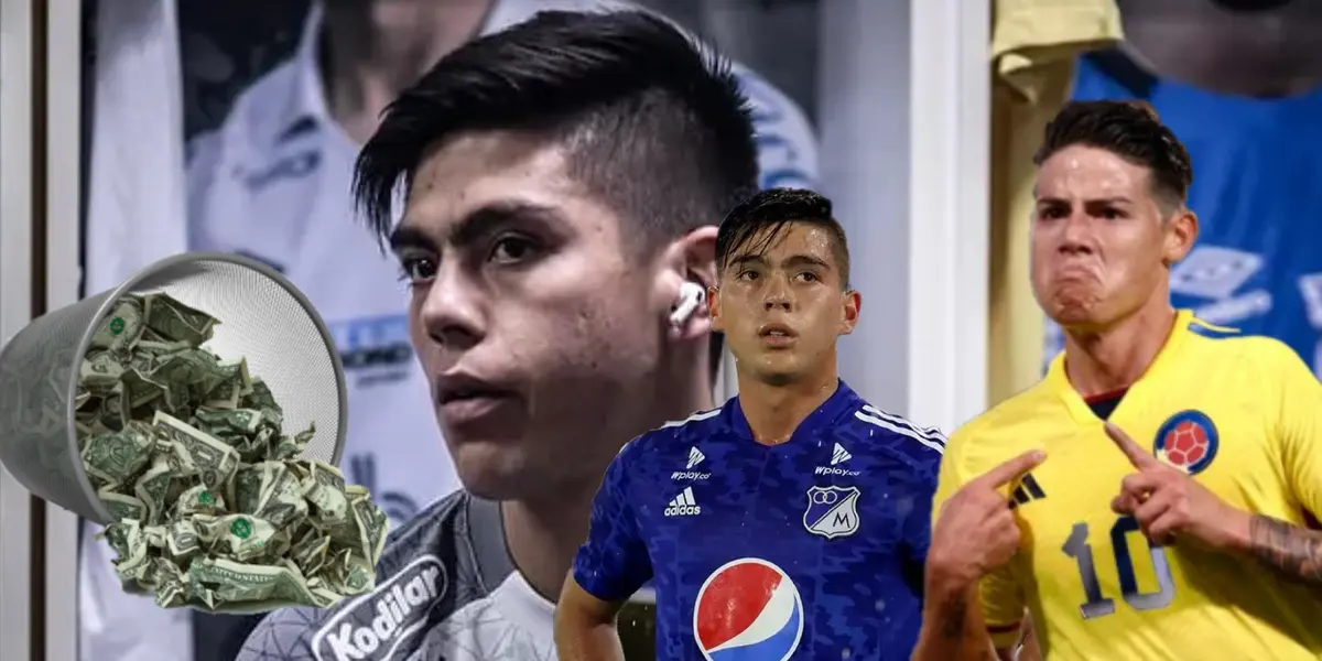 Lo salaron al compararlo con James, el nuevo valor de Daniel Ruiz de Millonarios (Foto tomada de Semana)