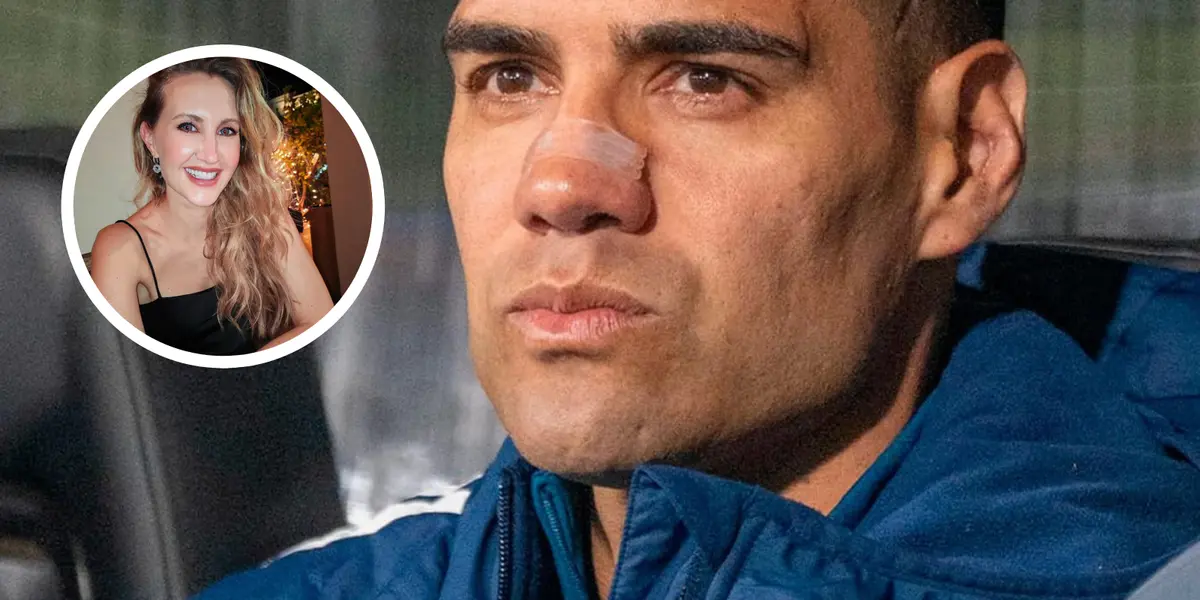 Lorelei Tarón se adelanta a lo que puede ser el futuro de Falcao Foto: Falcao