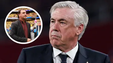 Lorenzo cobra 2.4 millones de dólares y mira lo que cobraría Carlo Ancelotti en Brasil Foto: Real Madrid y FCF