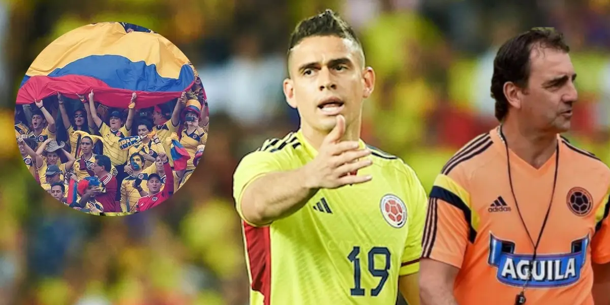 Los aficionados se manifestaron en redes sociales sobre Rafael Santos Borré