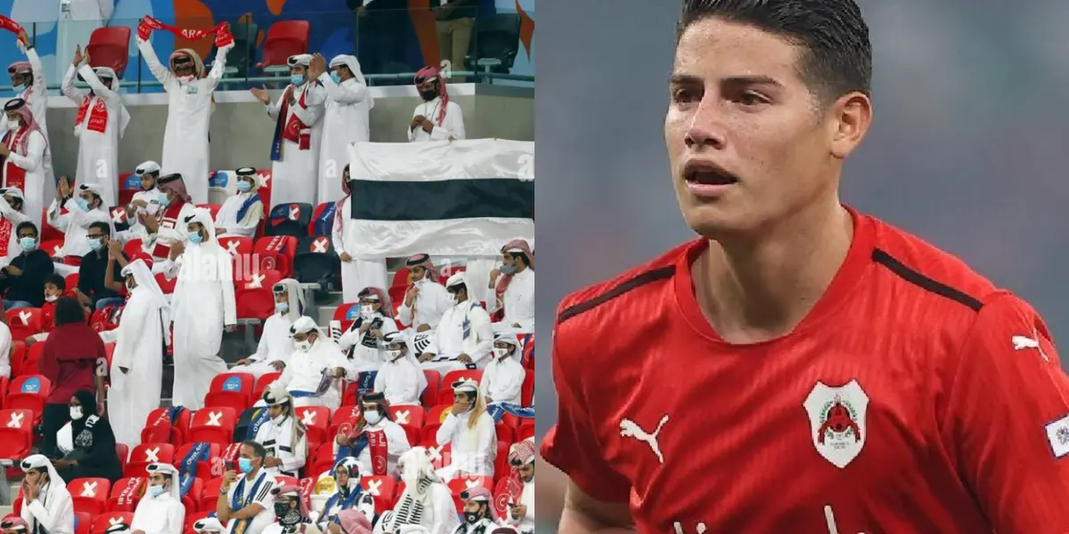 Los aficionados se pronunciaron a través de redes sociales sobre el colombiano que se viene recuperando de una lesión.