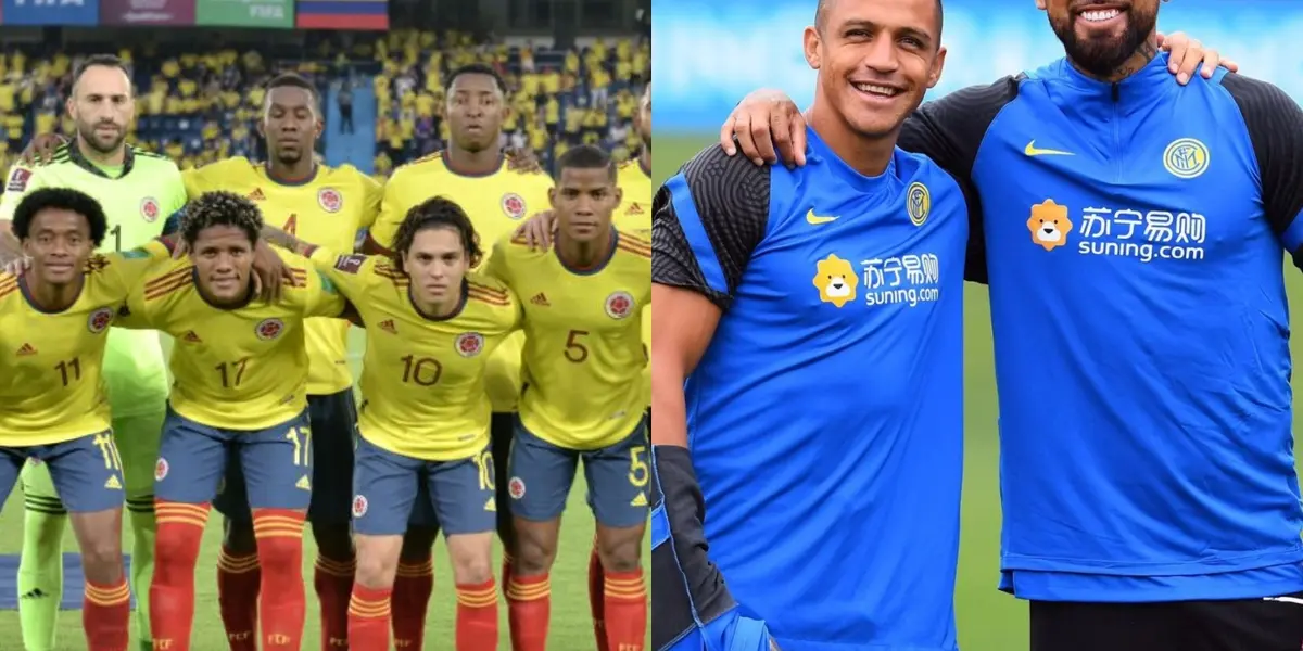 Los chilenos Alexis Sánchez y Arturo Vidal, tiene especial respeto por un jugador colombiano, para sorpresa de muchos se trata del ex Selección Colombia; Giovanni Hernández.