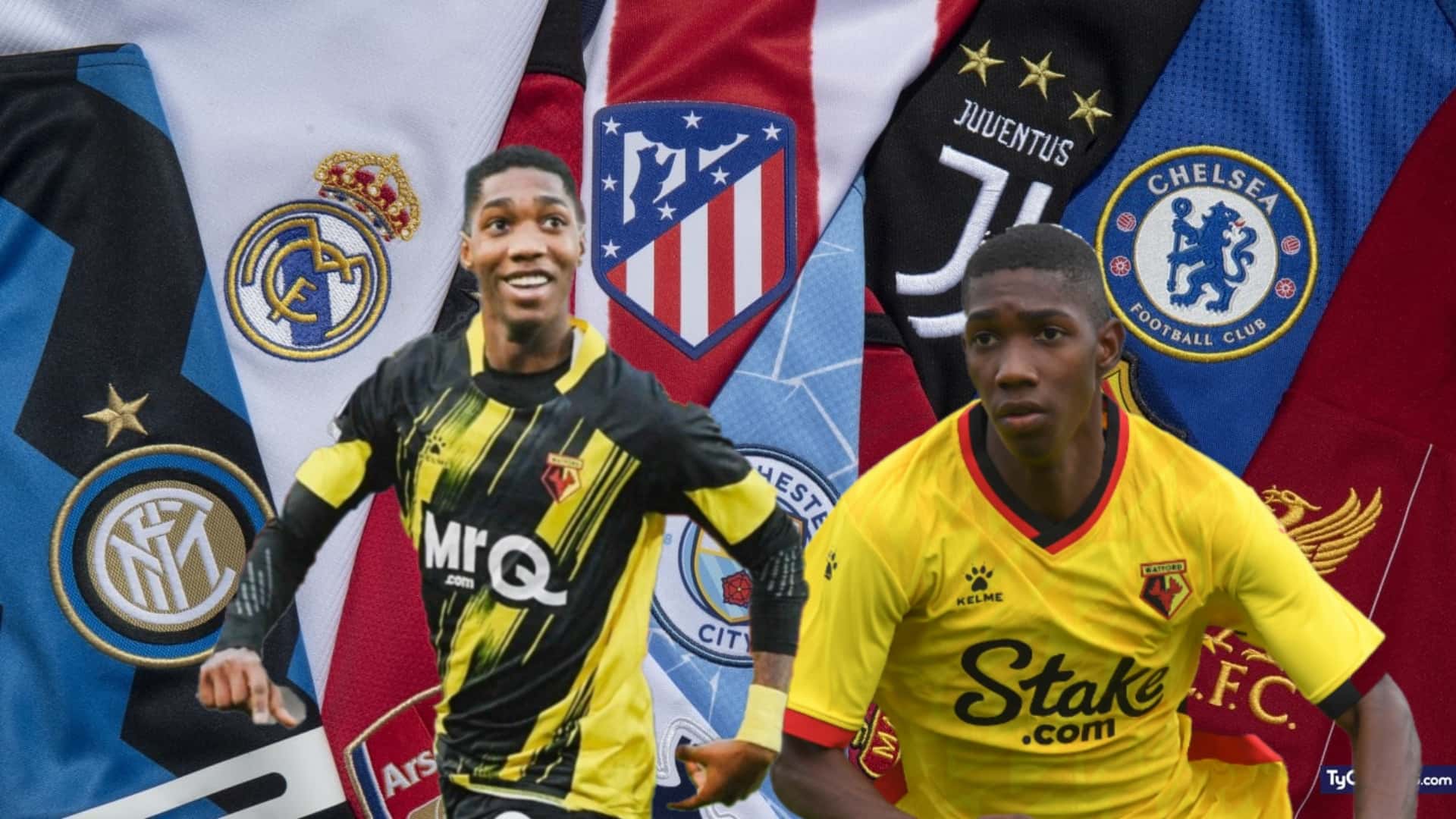 Los clubes que se pelean a Yaser Asprilla (Foto tomada de TyC Sports, Caracol Noticias)