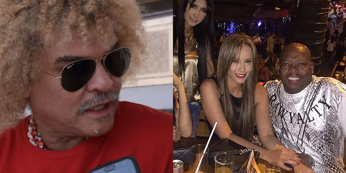 Los colombianos Faustino Asprilla y Carlos Valderrama son grandes amigos, pero sus agendas son separadas en ciertos puntos.