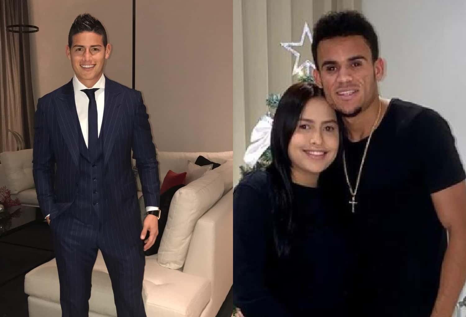 Los colombianos James Rodríguez y Luis Díaz tienen buenas propiedades en Europa.
