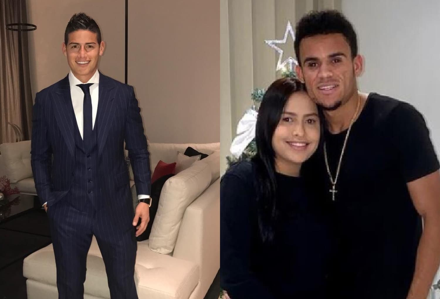 Los colombianos James Rodríguez y Luis Díaz tienen buenas propiedades en Europa.