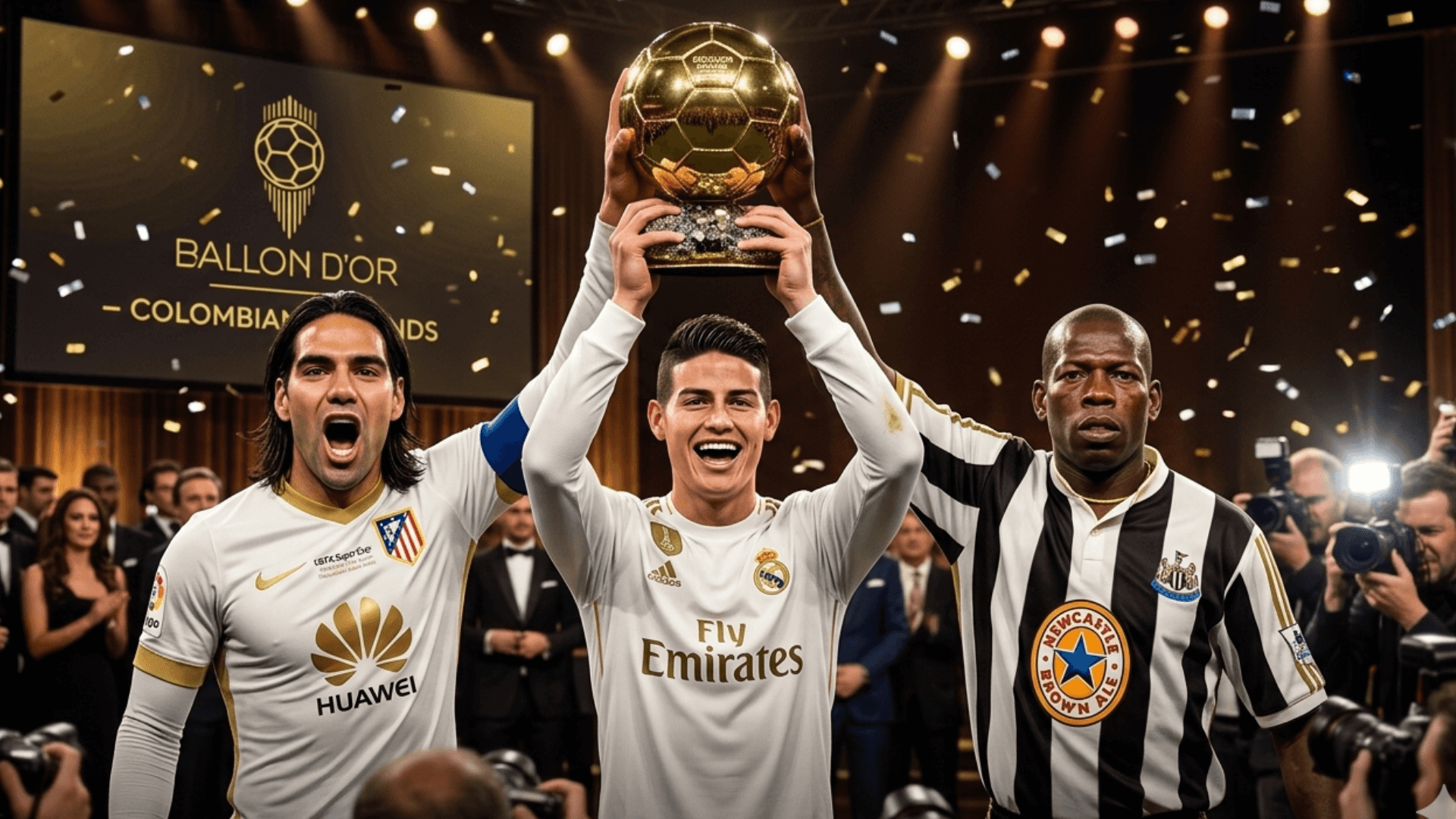 Los colombianos que estuvieron cerca de ganar el Balón de Oro