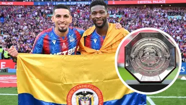 Los colombianos se juegan el primer título de la temporada 2025-2026 y mira la predicción Foto: FA y Crystal Palace