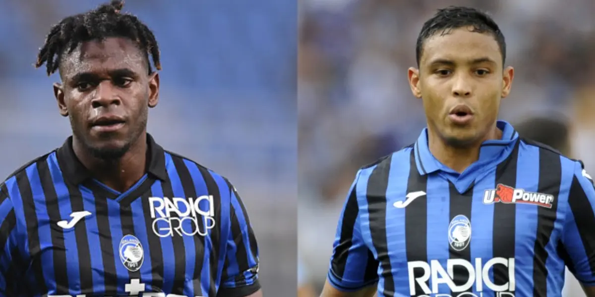 Los delanteros colombianos que juegan en el Atalanta no se han recuperado de sus lesiones y el club italiano no dejan de estar preocupados porque se quedaron sin atacantes.