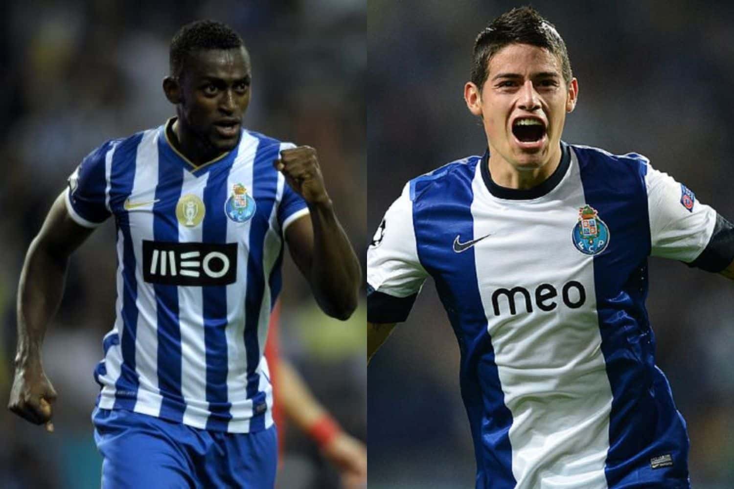 Los dos colombianos compartieron en Porto donde fueron figuras y salieron campeones
