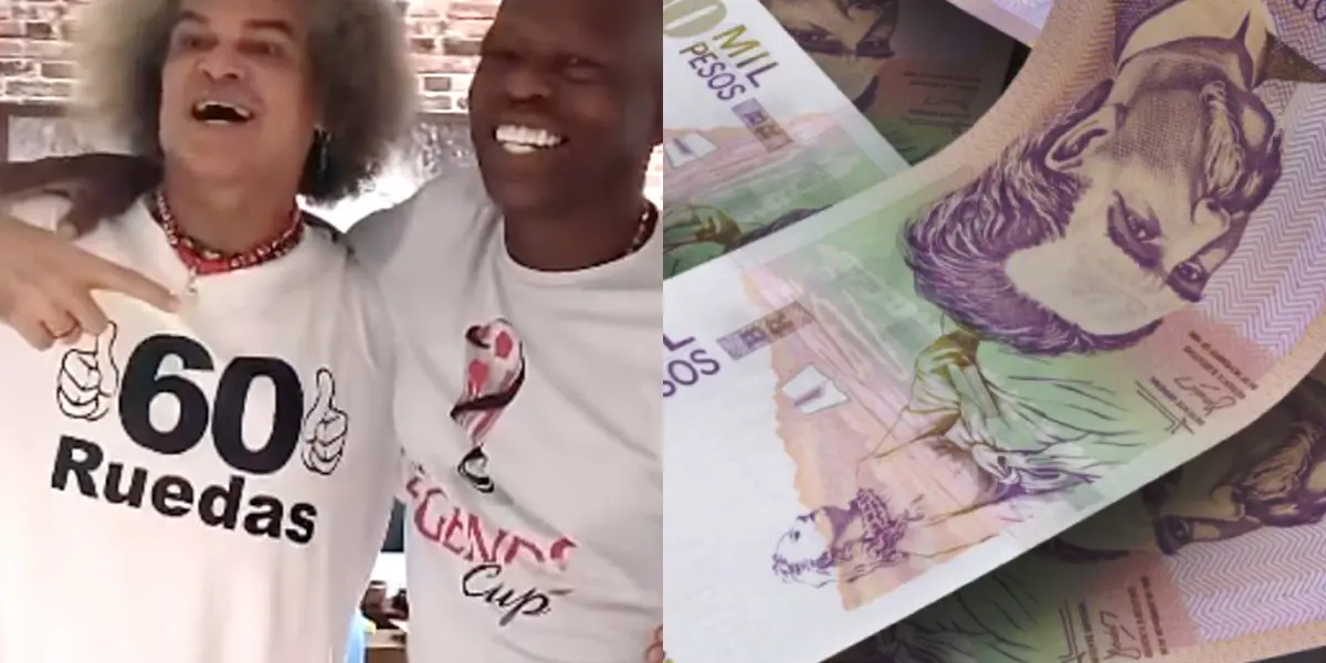 Los dos exfutbolistas e históricos de la Selección Colombia están aprovechando el momento de la tricolor para ganar millones.