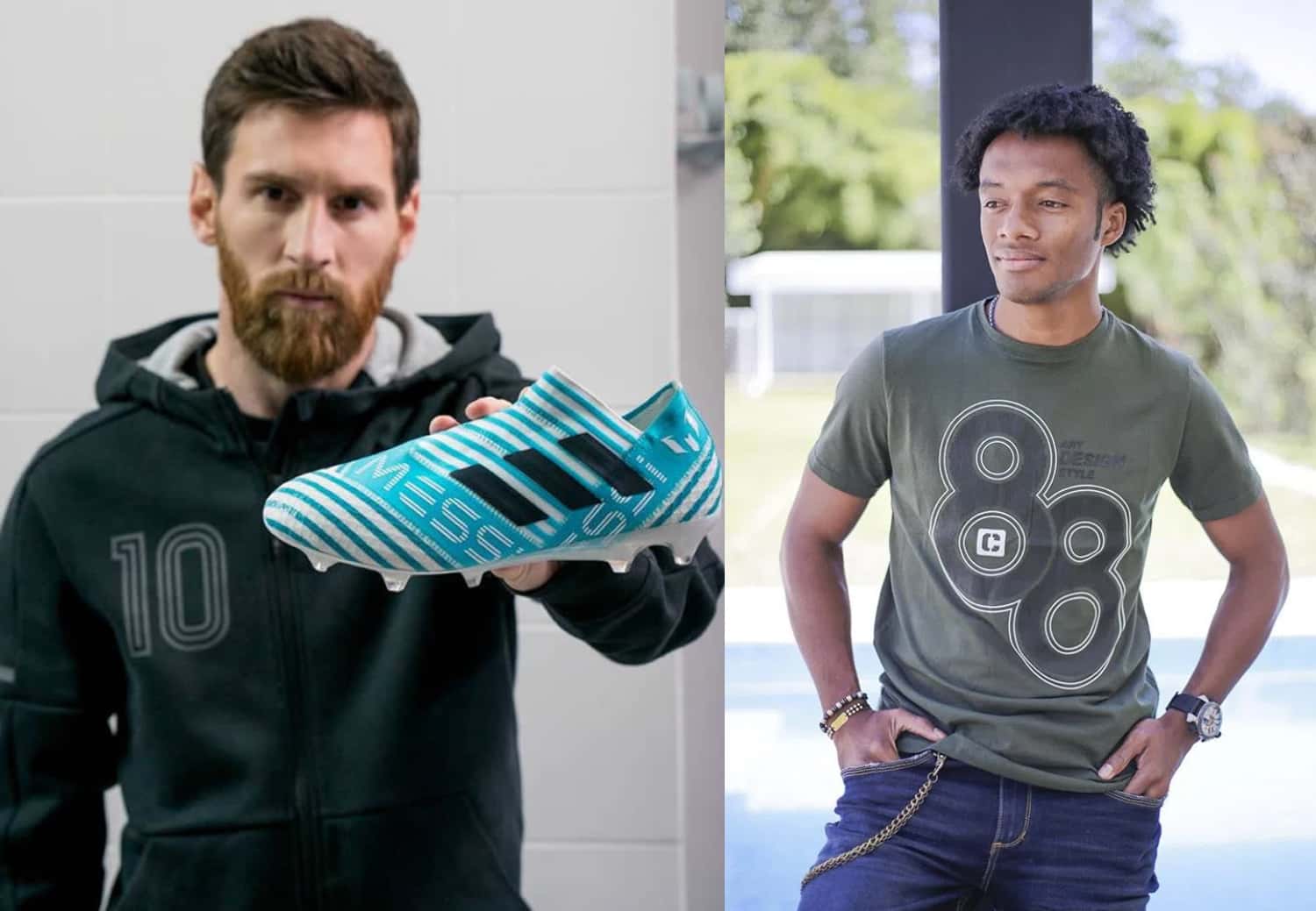 Los dos futbolistas llevan años en el viejo continente, donde no solo deslumbran por su calidoso juego, sino también por sus múltiples negocios.