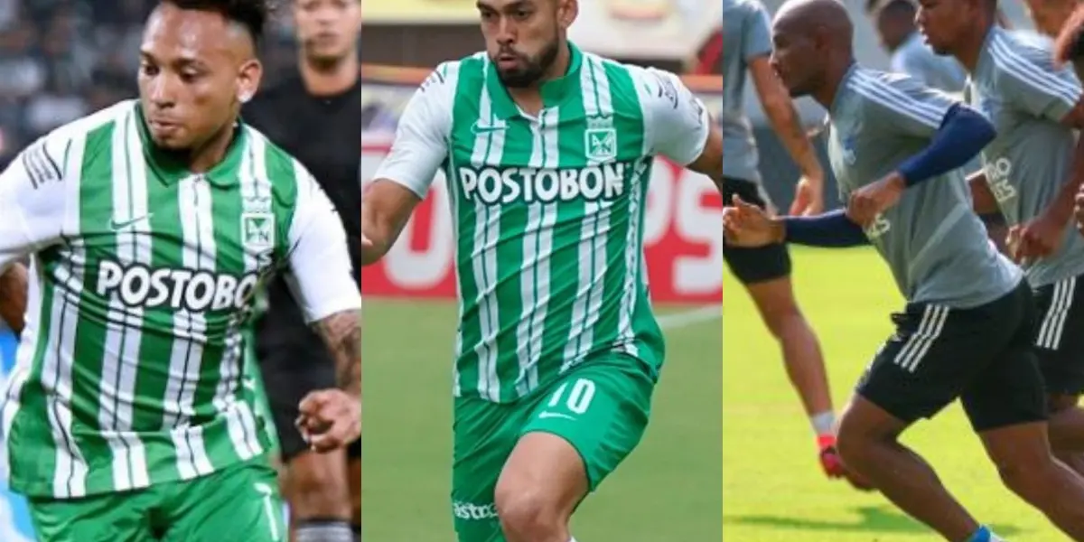 Los dos jugadores no han tenido el rendimiento que se espera en Atlético Nacional y podría llegar un jugador que los deje en la banca