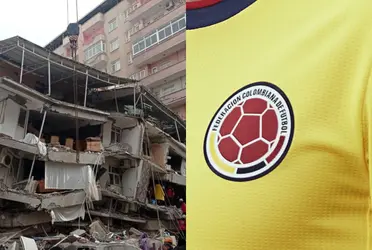 Los dos jugadores vistieron la camiseta de la Selección Colombia hace pocos días y están en shock por el terrible terremoto que sacudió a Turquía.