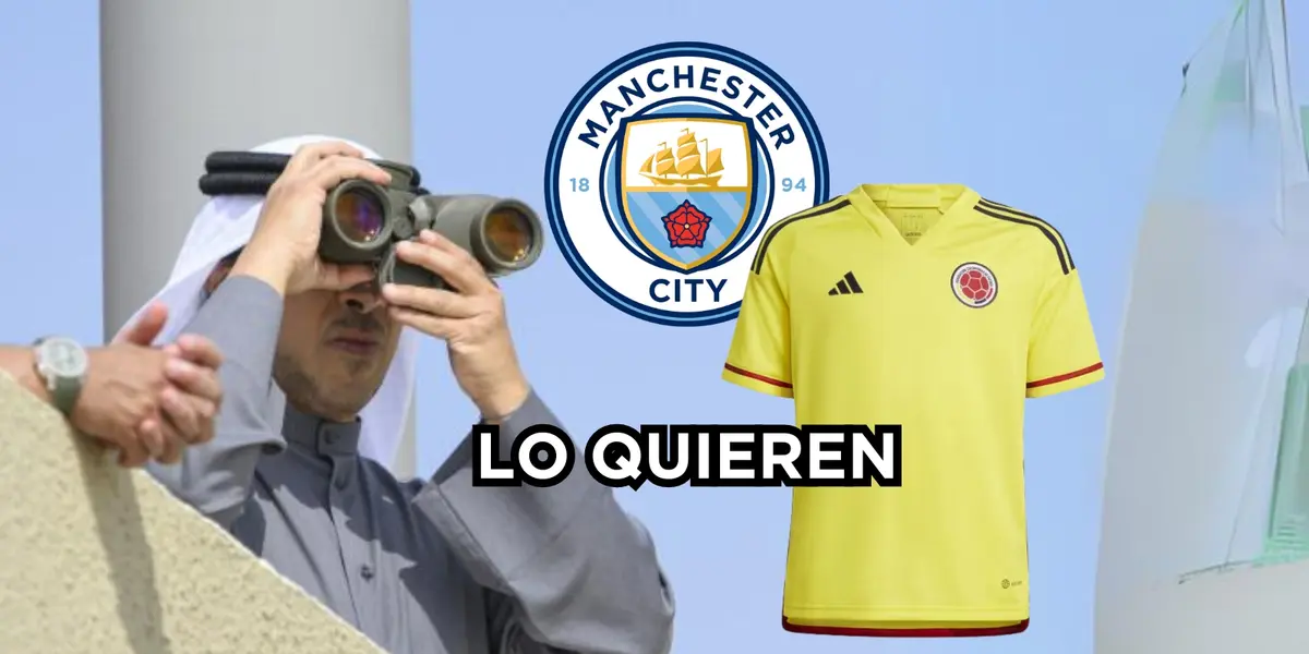 Los dueños del Manchester City tienen en la mira a un jugador colombiano para ficharlo.