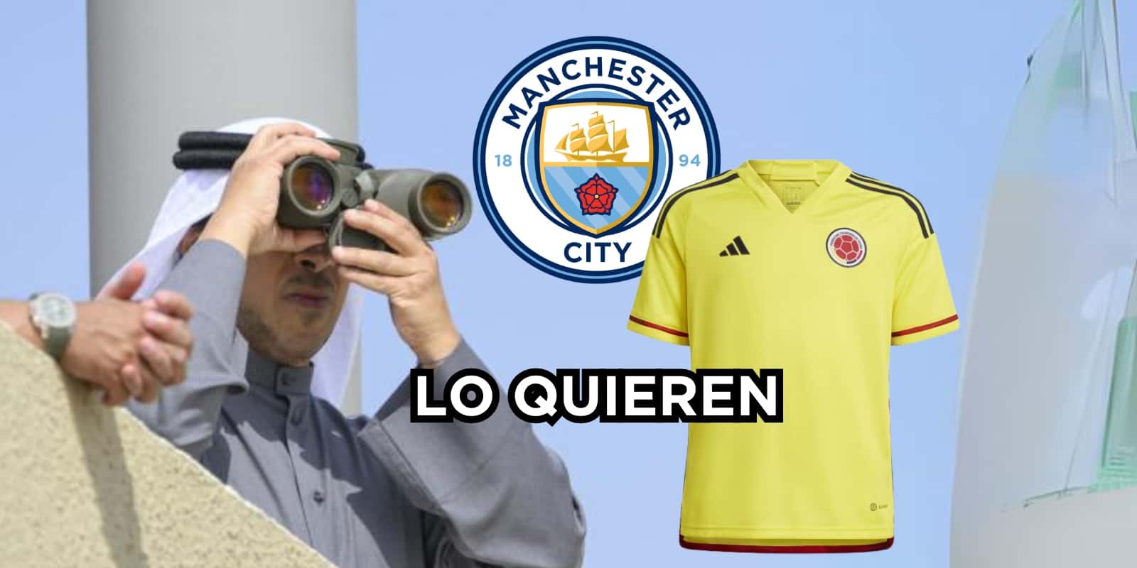 Los dueños del Manchester City tienen en la mira a un jugador colombiano para ficharlo.