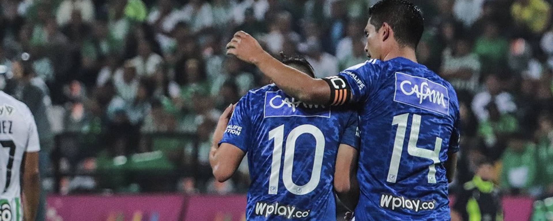 Los Embajadores hicieron un gran partido en el Atanasio Girardot, con David Mackalister Silva como líder del juego.