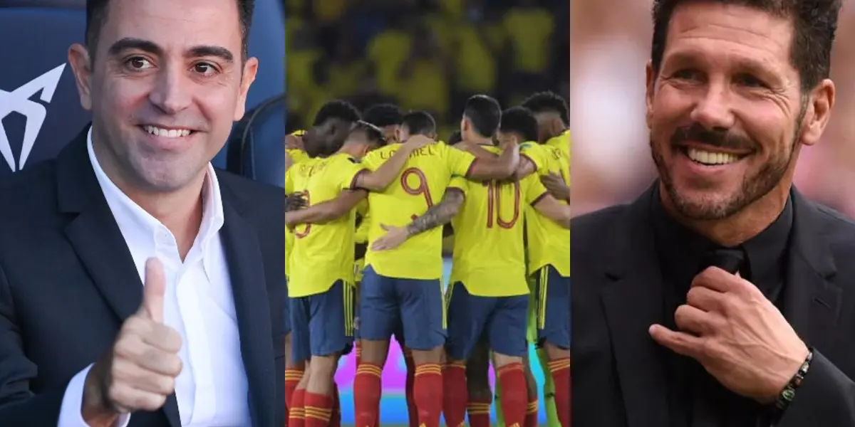 Los entrenadores Diego Simeone y Xavi Hernández tienen en su radar a una joya colombiana por la cual se van a pelear en el siguiente mercado de pases.