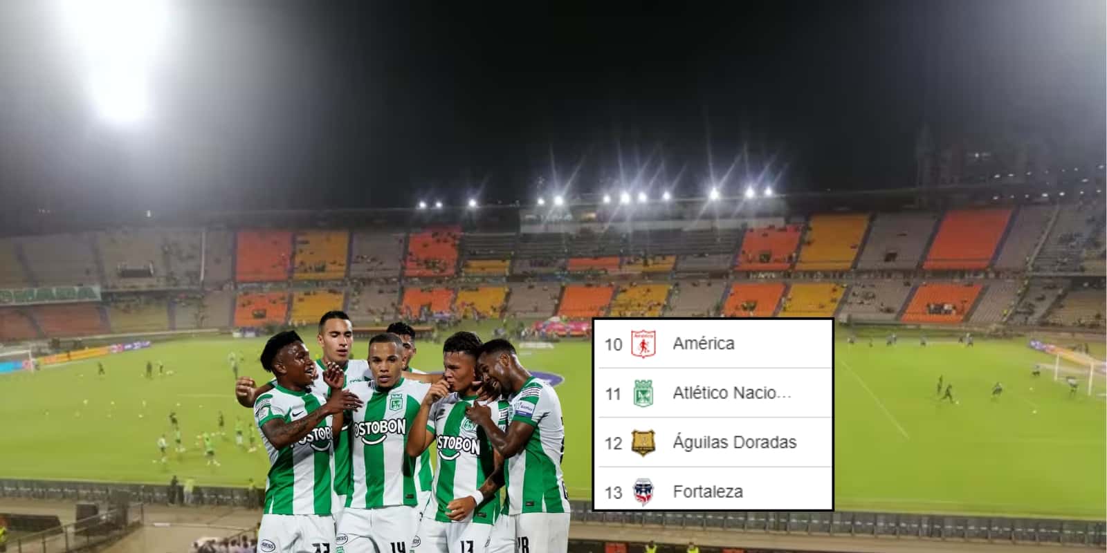 Los hinchas de Atlético Nacional no han querido ir al Estadio Atanasio Girardot de Medellín