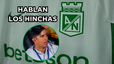 Los hinchas de Nacional levantan la voz. Foto de la camiseta tomada de Twitter @nacionaloficial y Bodmer captura de pantalla de ESPN.