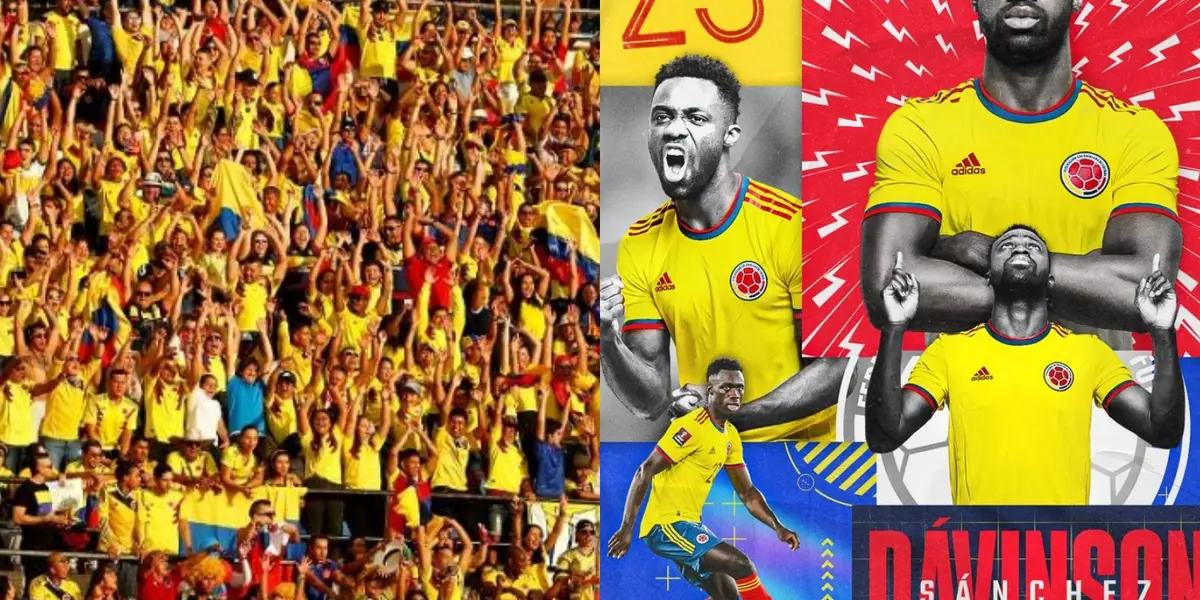 Los hinchas de la Selección Colombia le enviaron un mensaje claro a Davinson Sánchez por una ocasión especial del jugador. 