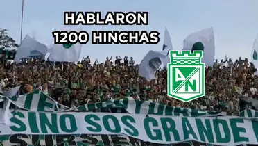 Los hinchas levantan la voz en Nacional. Imagen captura de pantalla YouTube DesdePopular LDS, logo de Wikipedia.