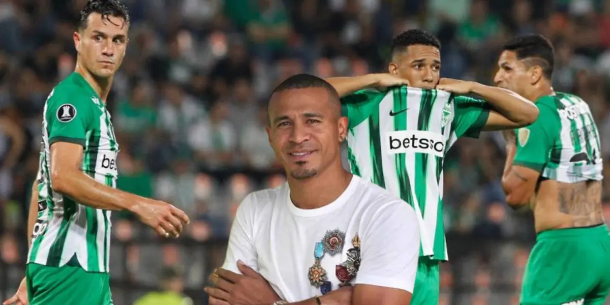 Los jugadores de Atlético Nacional, al lado Macnelly Torres. FOTO: Futbolred