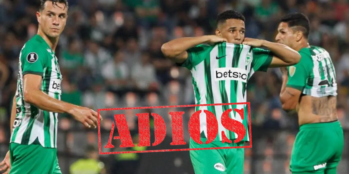 Los jugadores de Atlético Nacional en evidente estado de preocupación. FOTO: Futbolred
