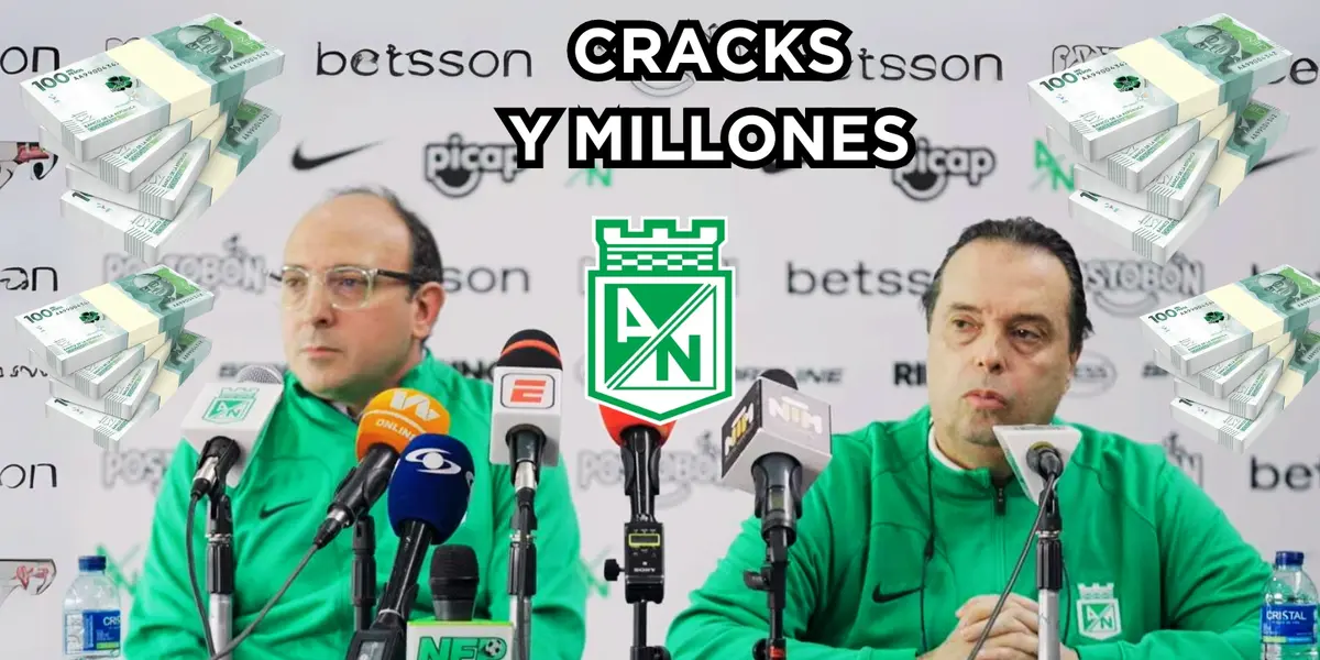 Los jugadores de Nacional se revalorizan. Foto tomada de YouTube Atlético Nacional, pesos de 123RF.