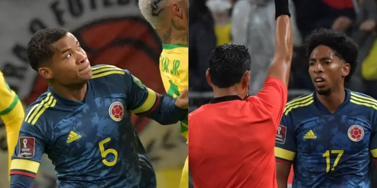 Los jugadores recibieron la tarjeta amarilla en el compromiso ante Brasil. 