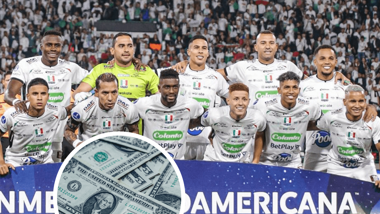 Los millones que la CONMEBOL le dará al Once Caldas tras quedar por fuera de la Sudamericana Foto: Once Caldas y Pexels