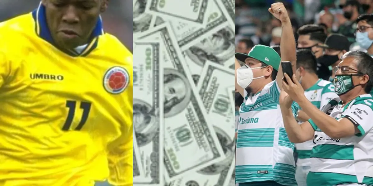 Los millones que pagó Santos Laguna por Harold Preciado están rindiendo sus frutos, incluso se pelea codo a codo con lo goleadores de la liga BBVA Mx.