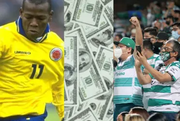 Los millones que pagó Santos Laguna por Harold Preciado están rindiendo sus frutos, incluso se pelea codo a codo con lo goleadores de la liga BBVA Mx.