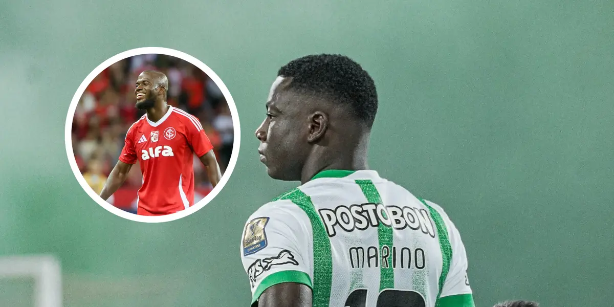 Los salarios de Enner Valencia y Marino Hinestroza que sorprenden a todos Foto: Nacionaloficial y SC Internacional