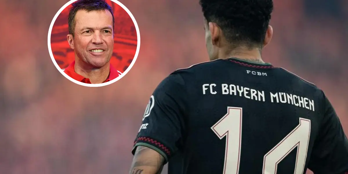 Lothar Matthäus y lo que dijo sobre Luid Díaz tras su presente en Alemania Foto: FC Bayern y Luis Díaz