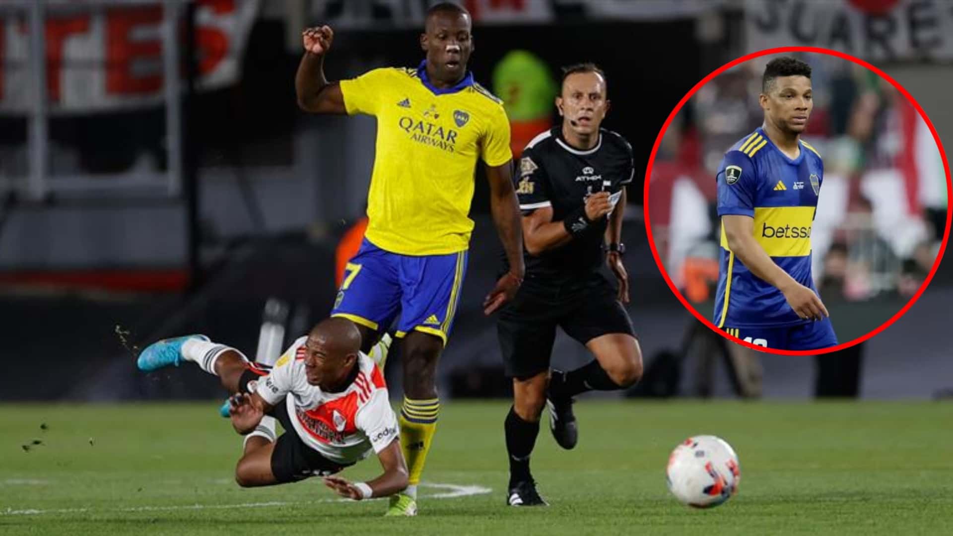 Luis Advíncula y Frank Fabra de Boca Juniors- Fotos: TN, Fútbol Peruano