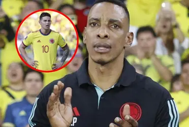 Luis Amaranto Perea habló de James Rodríguez en la actual Selección Colombia.