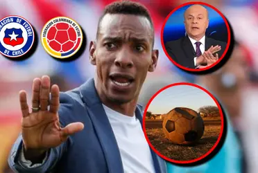 Luis Amaranto Perea habló por las malas condiciones de la cancha en donde jugara la Selección Colombia contra la Selección Chile.