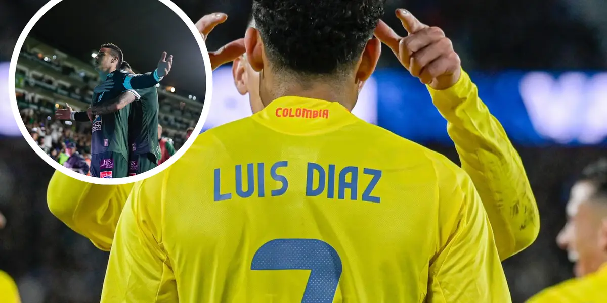 Luis Díaz a la expectativa de lo que pueda ser su nuevo club y salario Foto: James Rodríguez y Luis Díaz