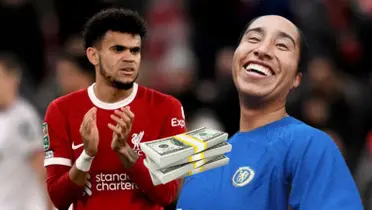 Luis Díaz, al lado Mayra Ramírez.