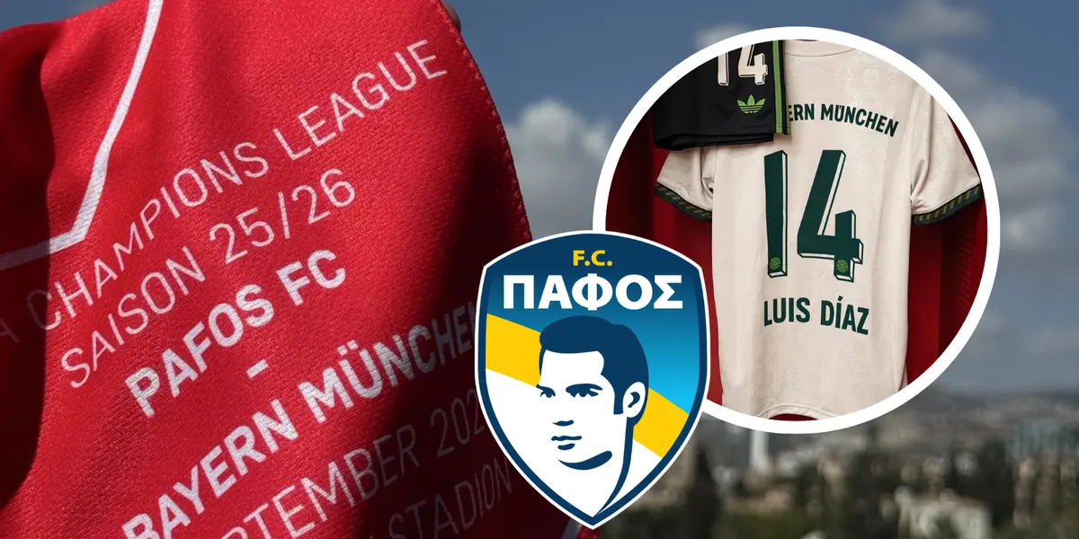 Luis Díaz busca seguir haciendo historia en la Champions y conoce el valor de su rival de esta tarde Foto: Escudoteca y FC Bayern