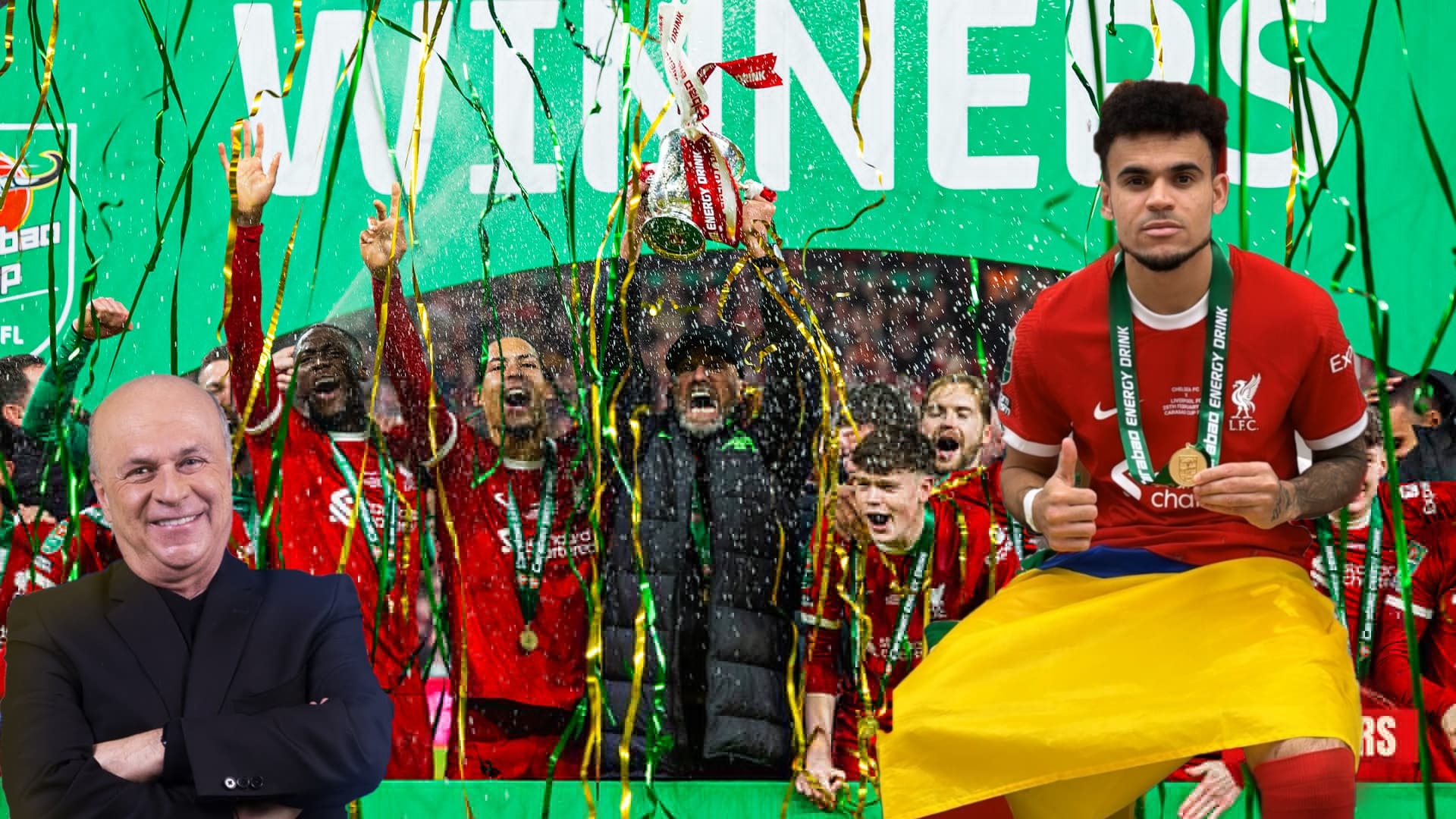 Luis Díaz campeón de Copa con el Liverpool y así se rindió Carlos Antonio Vélez