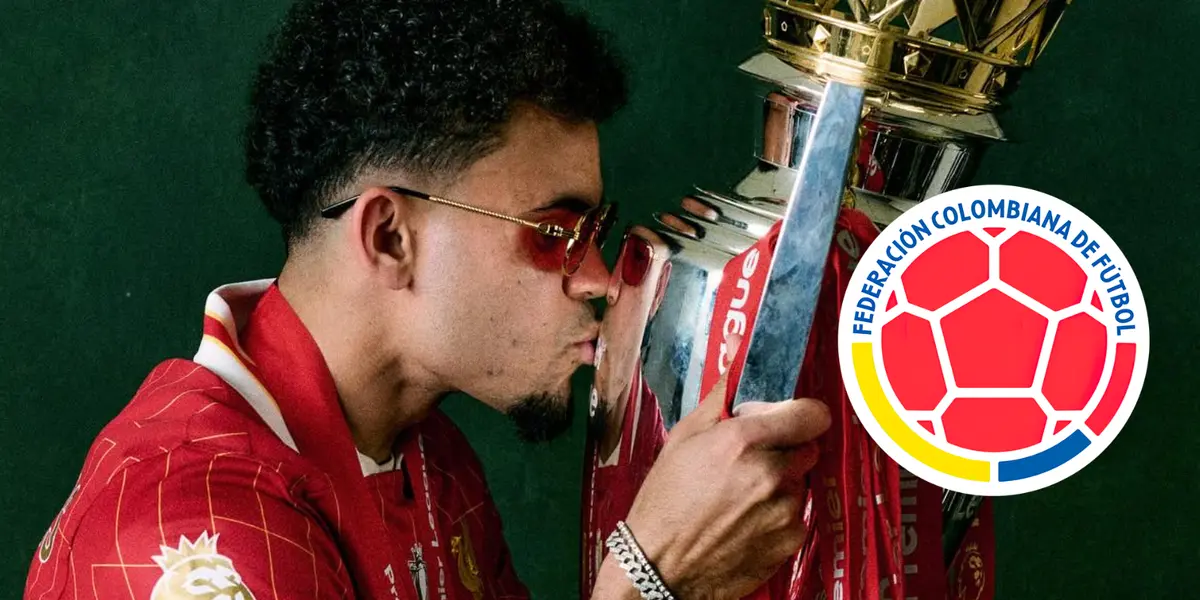 Luis Díaz celebra con Liverpool y se prepara para unirse a la Selección Colombia Foto: LFC y Escudoteca