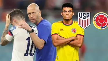 Luis Díaz con la camiseta de la Selección Colombia
