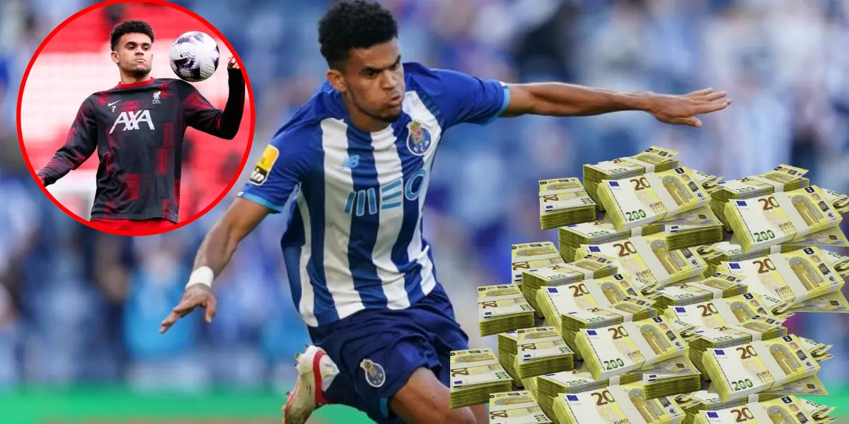 Luis Díaz con la camiseta de Porto- Fotos: Futbolred, El Universal