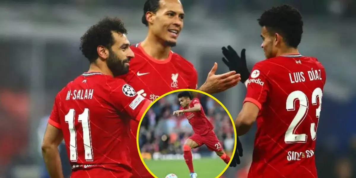 Luis Díaz crack en Liverpool (Foto tomada de Pulso y Radio Nacional Colombia)