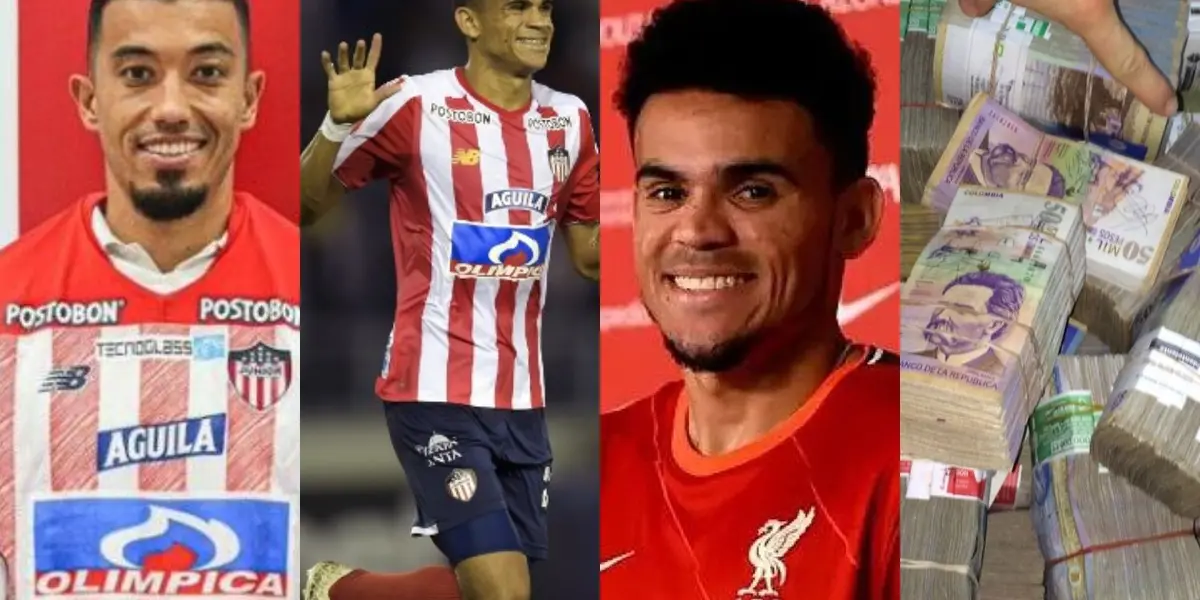 Luis Díaz cuando estaba en el Junior FC no era de los mejor pagados, caso contrario a jugadores actuales de ese equipo como Fernando Uribe.