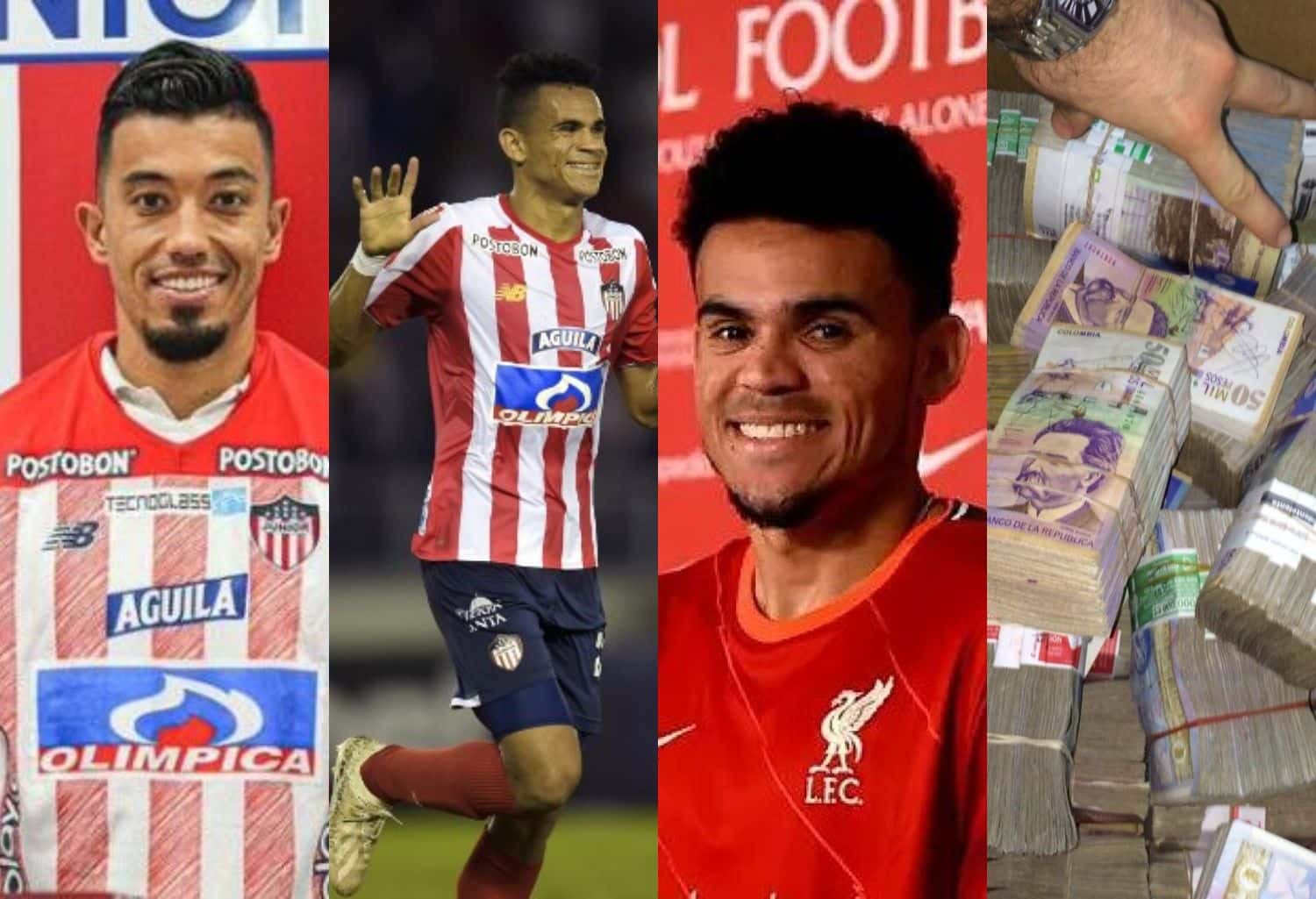 Luis Díaz cuando estaba en el Junior FC no era de los mejor pagados, caso contrario a jugadores actuales de ese equipo como Fernando Uribe.